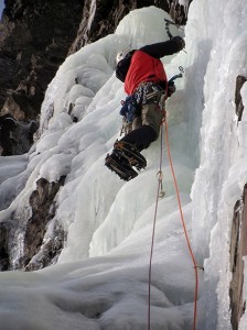 Ice climbing New England 2 photo by Jayson Nissen